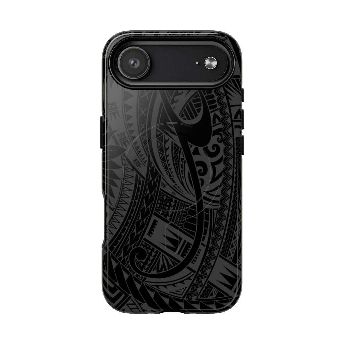 WOYC iPhone 17 Tough MagSafe® phone case featuring a glossy warrior design, compatible with AU, NZ, and USA models.