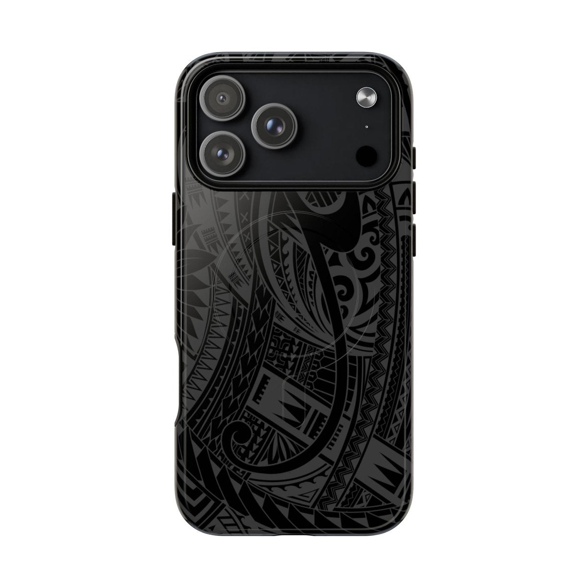 iPhone 17 Tough MagSafe case, Warrior design, glossy finish, durable protective cover for MagSafe-compatible smartphones.