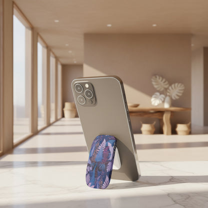 Babe Phone Stand - Lavender Palms - AU/NZ/USA - The Koko Samoa