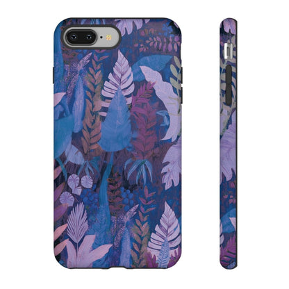 iPhone Tough Phone Case - Lavender Palms - AU/NZ/USA - The Koko Samoa