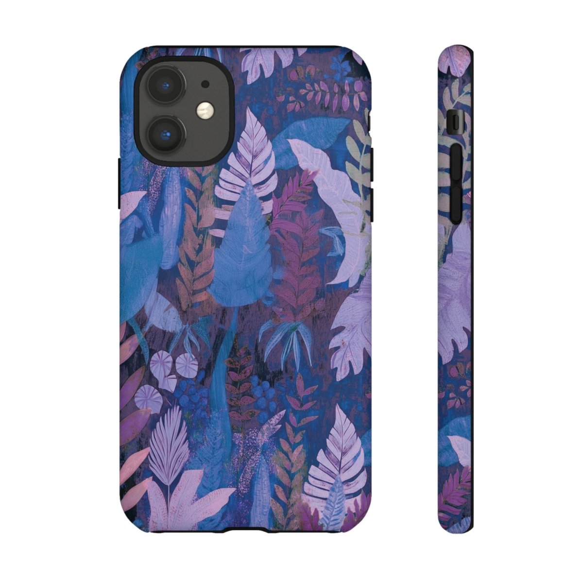 iPhone Tough Phone Case - Lavender Palms - AU/NZ/USA - The Koko Samoa