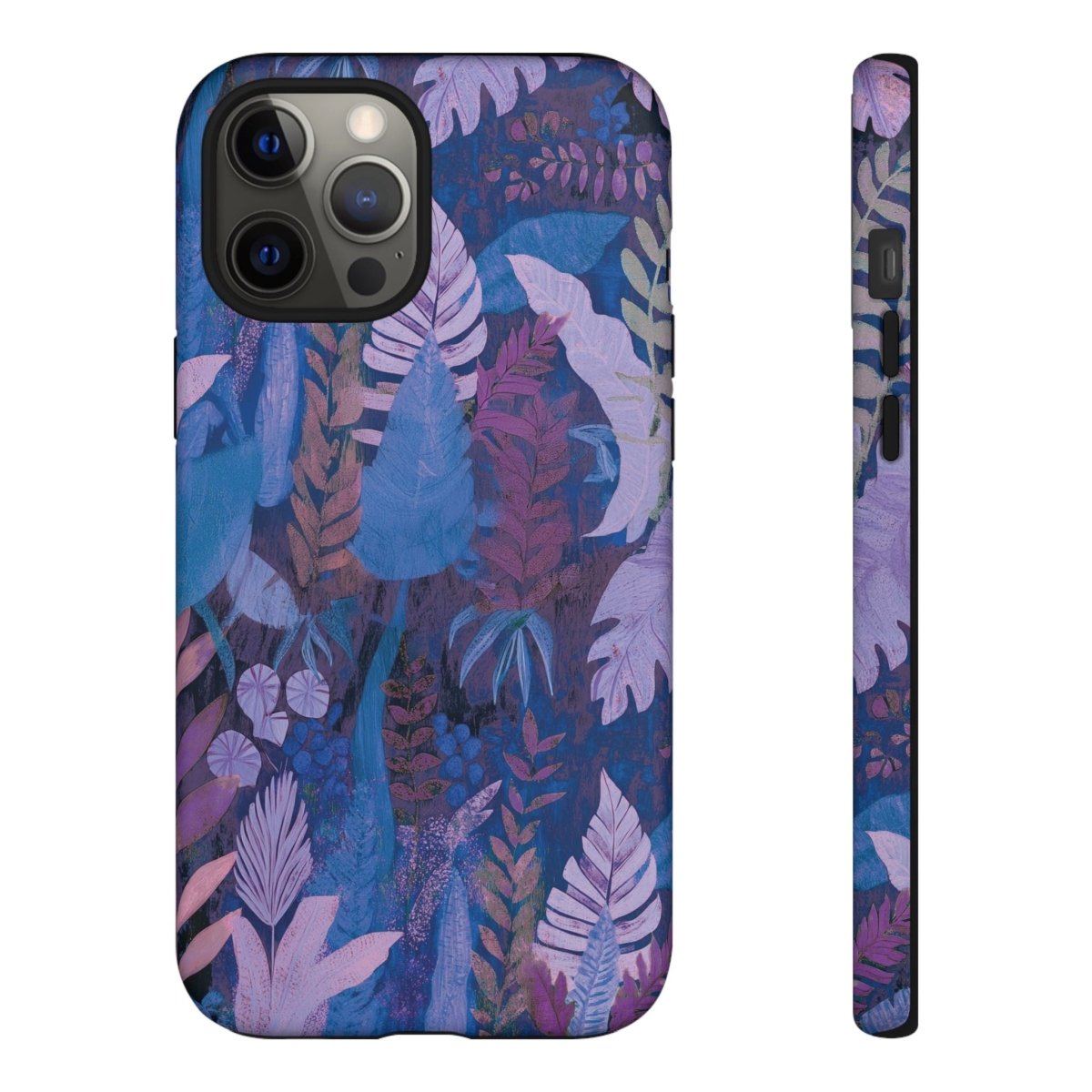 iPhone Tough Phone Case - Lavender Palms - AU/NZ/USA - The Koko Samoa