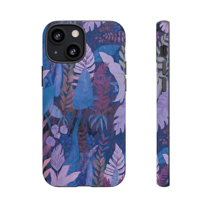 iPhone Tough Phone Case - Lavender Palms - AU/NZ/USA - The Koko Samoa