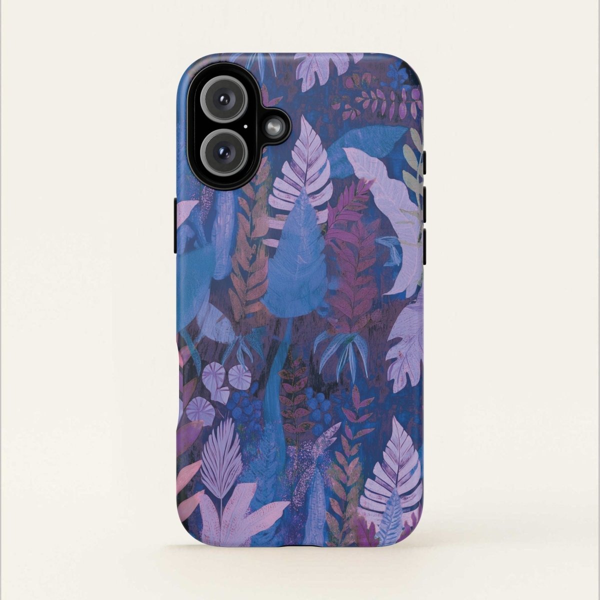 iPhone Tough Phone Case - Lavender Palms - AU/NZ/USA - The Koko Samoa
