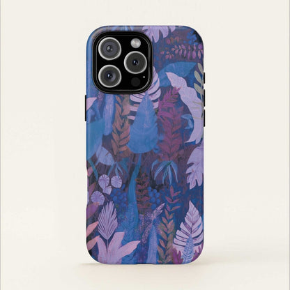 iPhone Tough Phone Case - Lavender Palms - AU/NZ/USA - The Koko Samoa