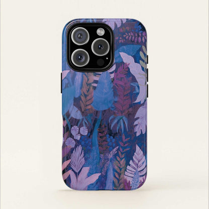 iPhone Tough Phone Case - Lavender Palms - AU/NZ/USA - The Koko Samoa