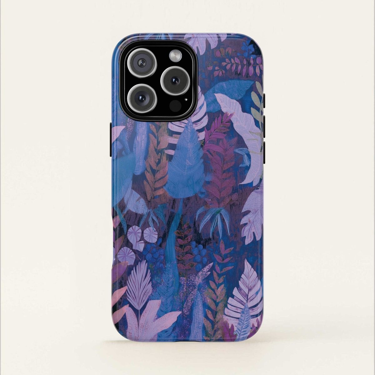 iPhone Tough Phone Case - Lavender Palms - AU/NZ/USA - The Koko Samoa