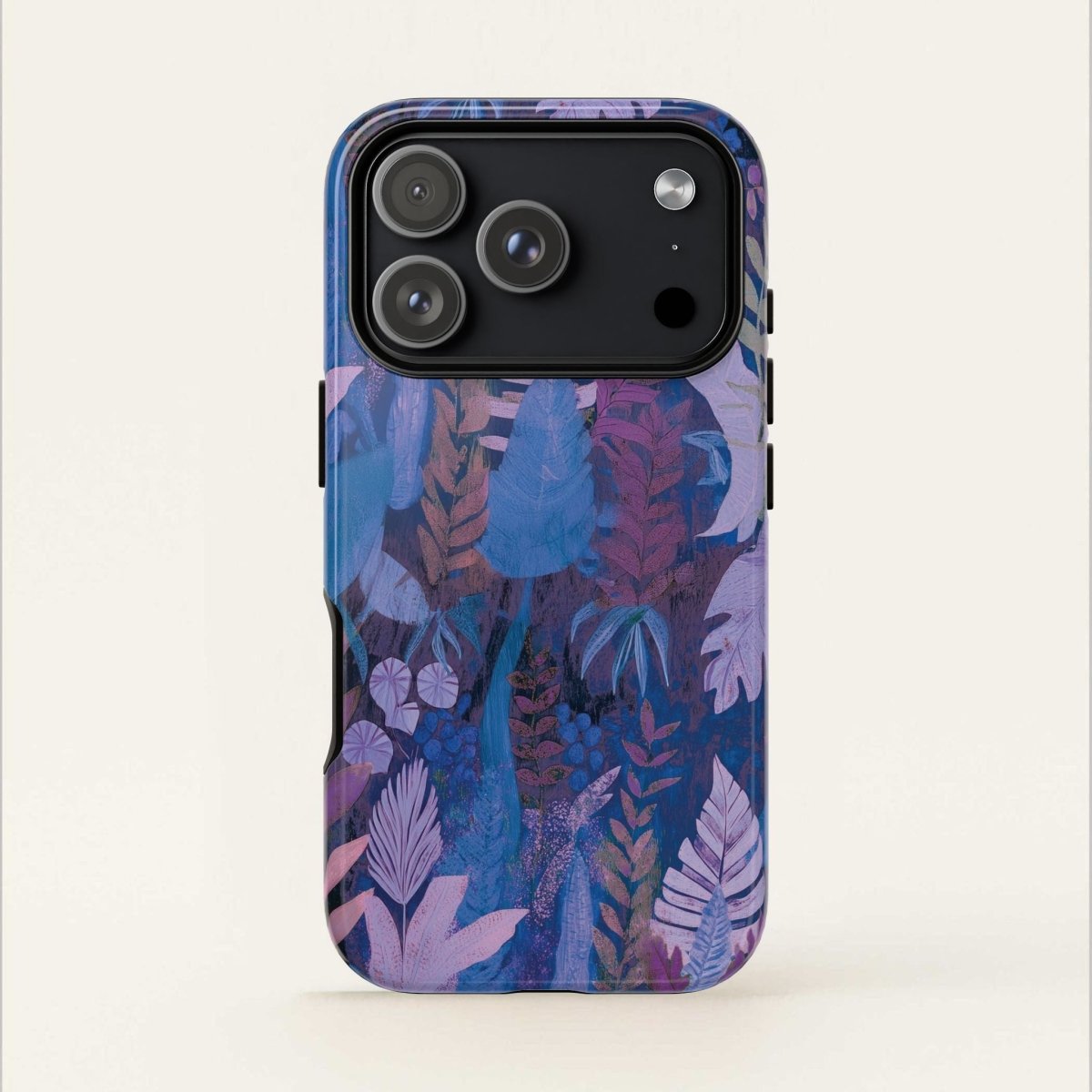 iPhone Tough Phone Case - Lavender Palms - AU/NZ/USA - The Koko Samoa