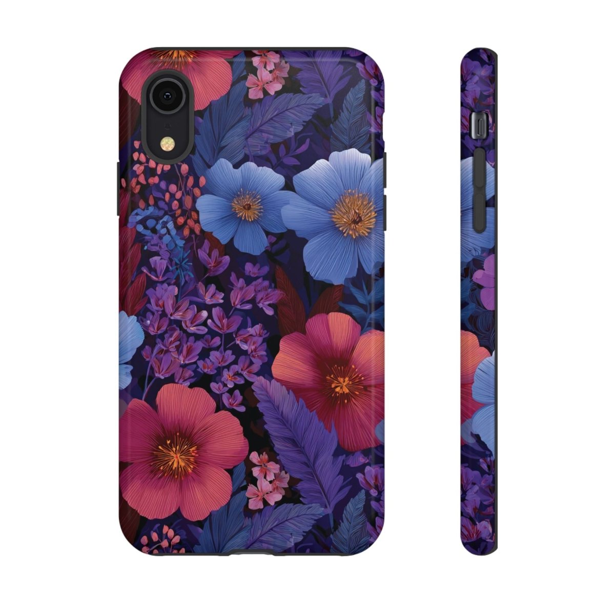 Lavender Tropics tough phone case for iPhone 17 by Printify, glossy finish, designed for AU, NZ, and USA markets.