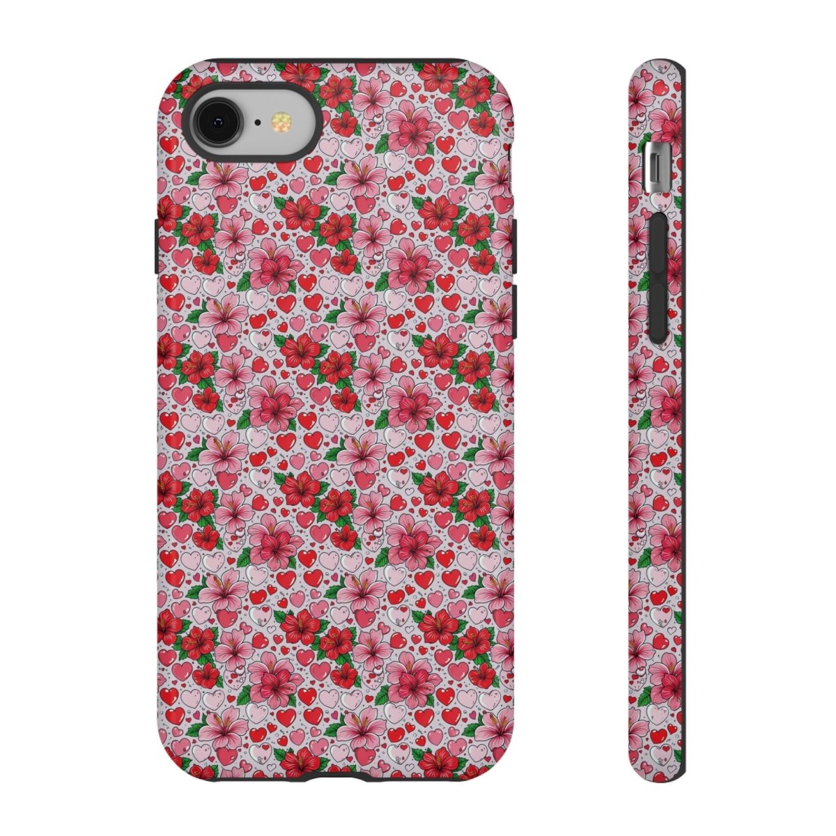 WOYC iPhone Tough Phone Case for iPhone 17 with Love & Aute design, glossy protective cover in AU/NZ/USA style.