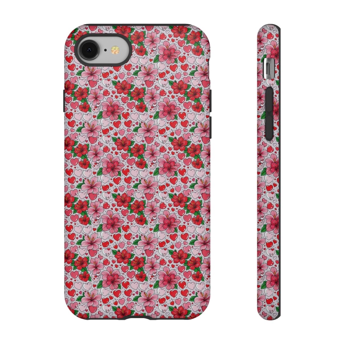 WOYC iPhone 17 tough phone case with Love & Aute design, glossy finish, suitable for AU, NZ, and USA.