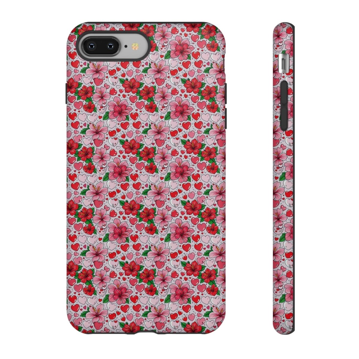 WOYC iPhone Tough Phone Case with Love & Aute design for iPhone 17, glossy finish, durable protective cover in AU/NZ/USA style