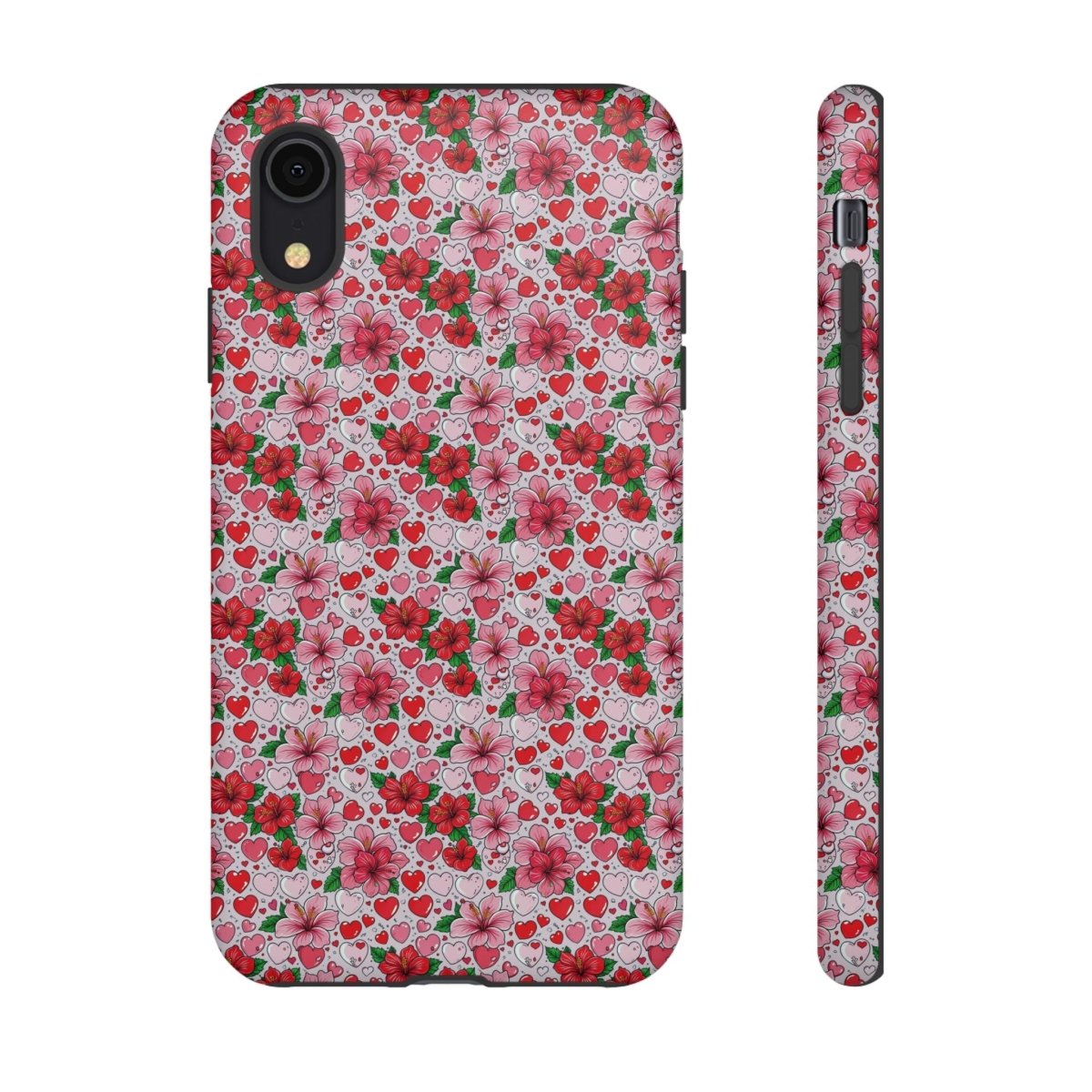 WOYC iPhone Tough Phone Case for iPhone 17 with Love & Aute design, glossy protective cover for AU/NZ/USA markets.