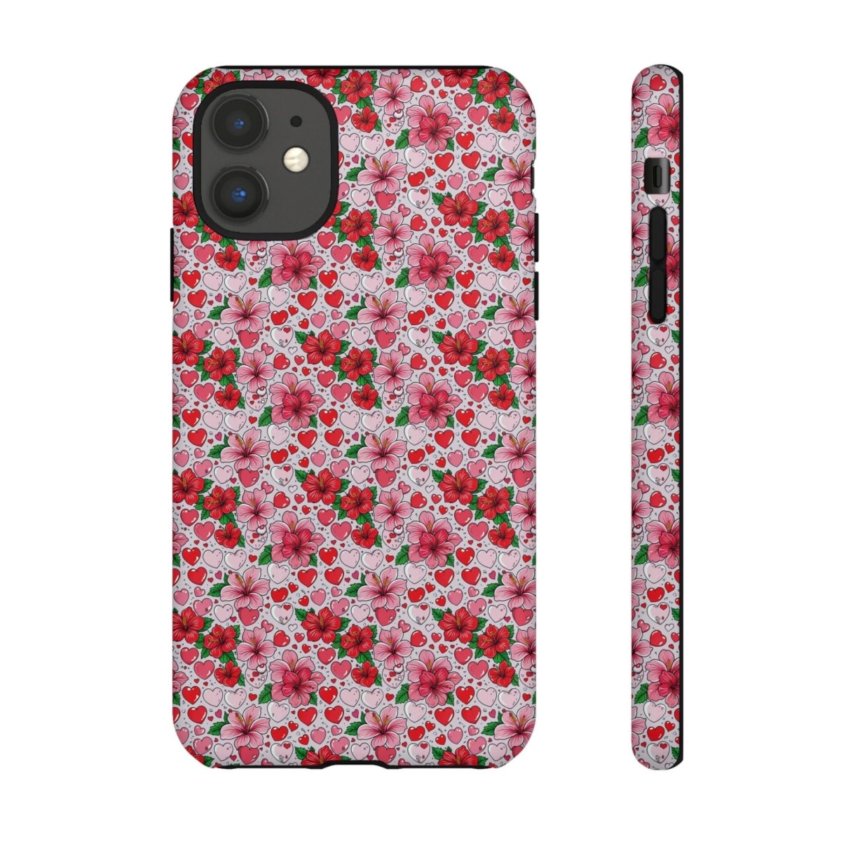 WOYC tough iPhone 17 case with glossy Love & Aute design, durable phone cover for iPhone models in AU, NZ, and USA.