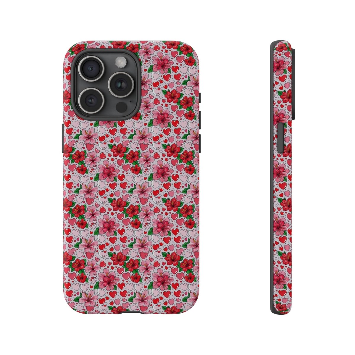 WOYC iPhone 17 tough phone case featuring Love & Aute design, glossy finish, protects with durable construction in AU/NZ/USA style.