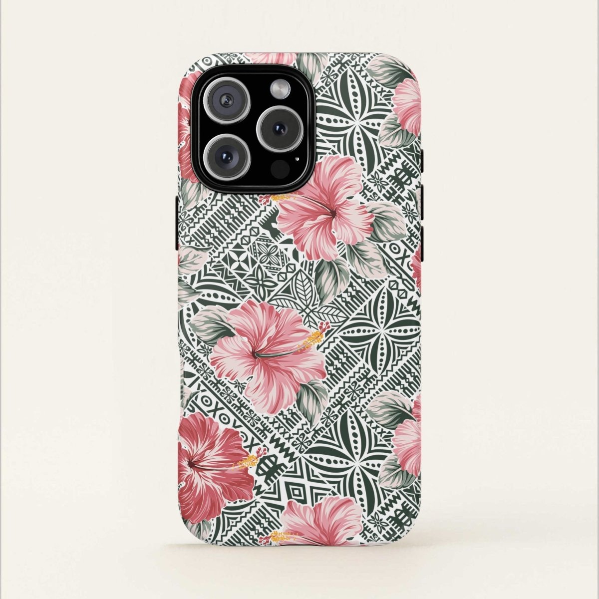 iPhone Tough Phone Case - Solosolo Blooms - AU/NZ/USA - The Koko Samoa