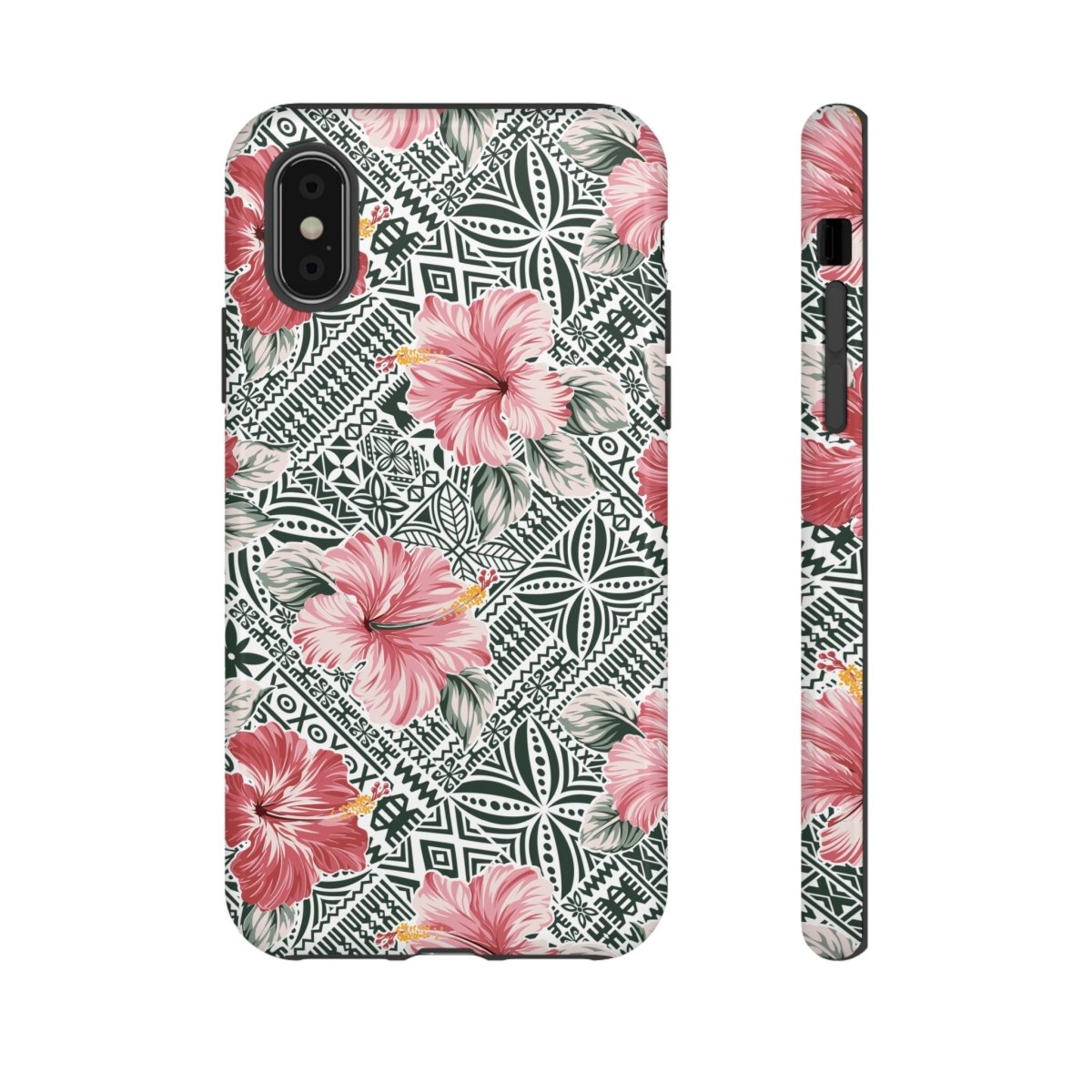 iPhone Tough Phone Case - Solosolo Blooms - AU/NZ/USA - The Koko Samoa