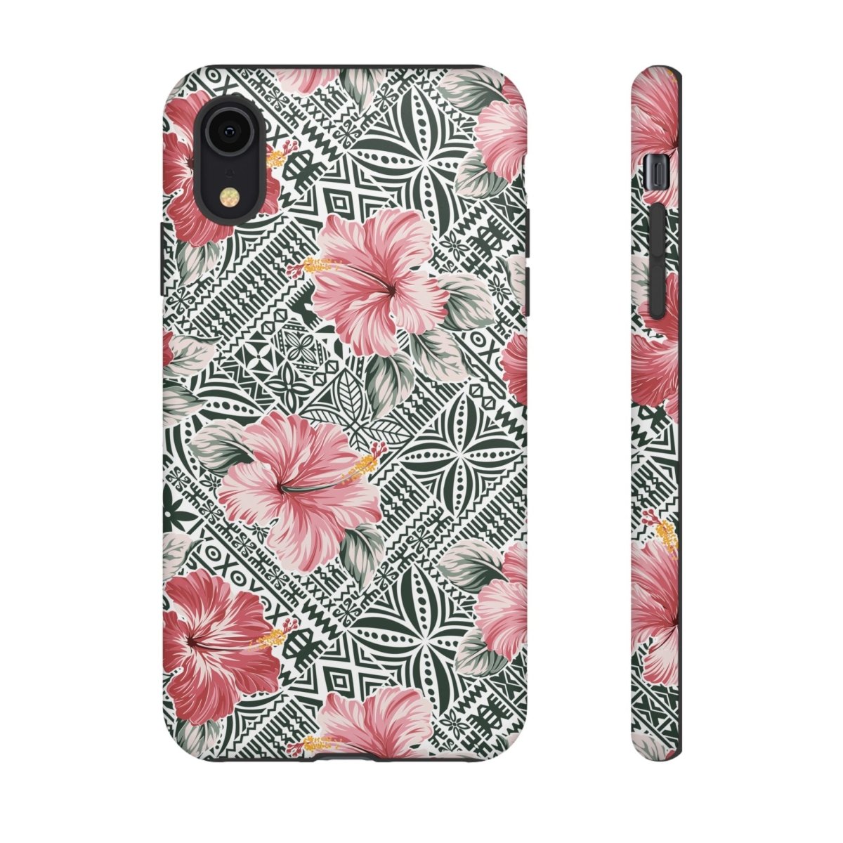 iPhone Tough Phone Case - Solosolo Blooms - AU/NZ/USA - The Koko Samoa