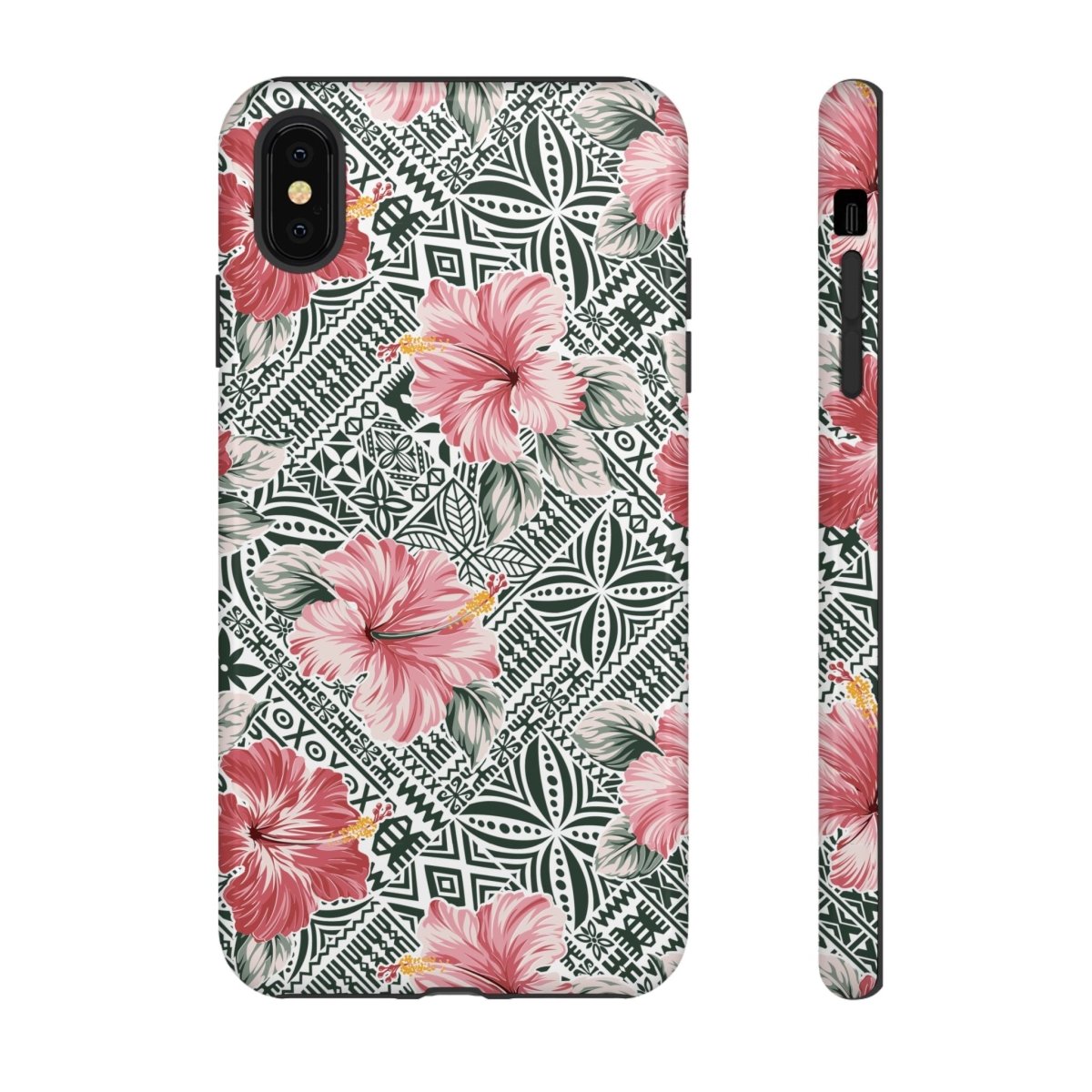 iPhone Tough Phone Case - Solosolo Blooms - AU/NZ/USA - The Koko Samoa
