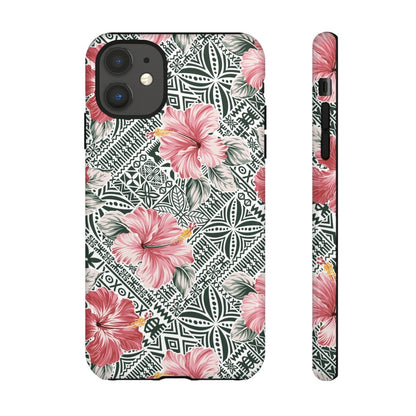 iPhone Tough Phone Case - Solosolo Blooms - AU/NZ/USA - The Koko Samoa