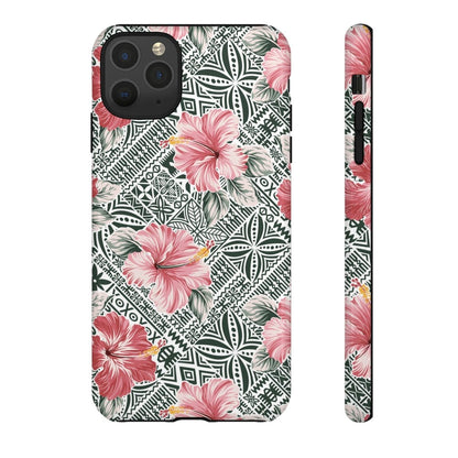 iPhone Tough Phone Case - Solosolo Blooms - AU/NZ/USA - The Koko Samoa