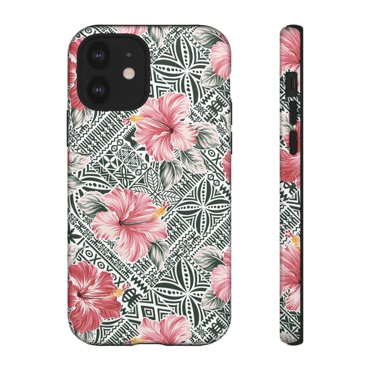 iPhone Tough Phone Case - Solosolo Blooms - AU/NZ/USA - The Koko Samoa