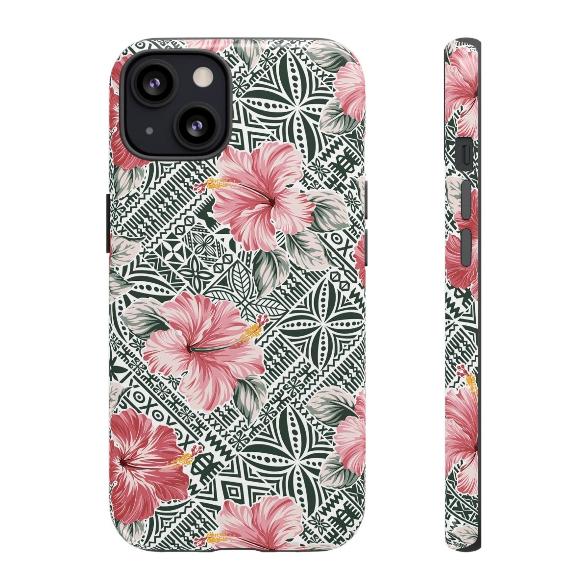 iPhone Tough Phone Case - Solosolo Blooms - AU/NZ/USA - The Koko Samoa