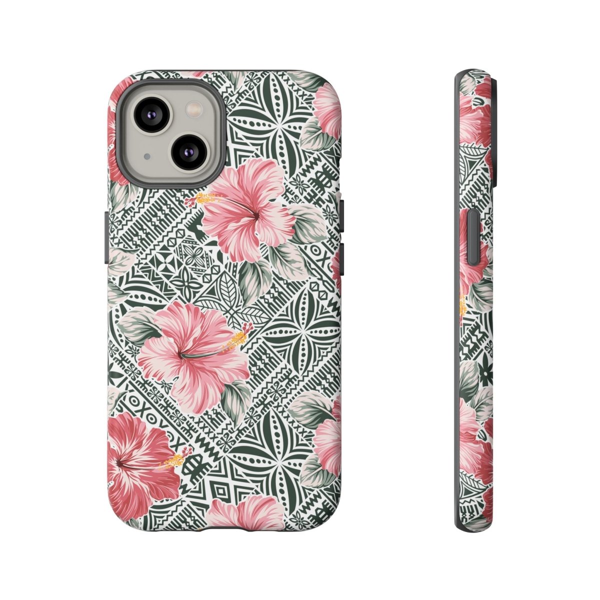 iPhone Tough Phone Case - Solosolo Blooms - AU/NZ/USA - The Koko Samoa