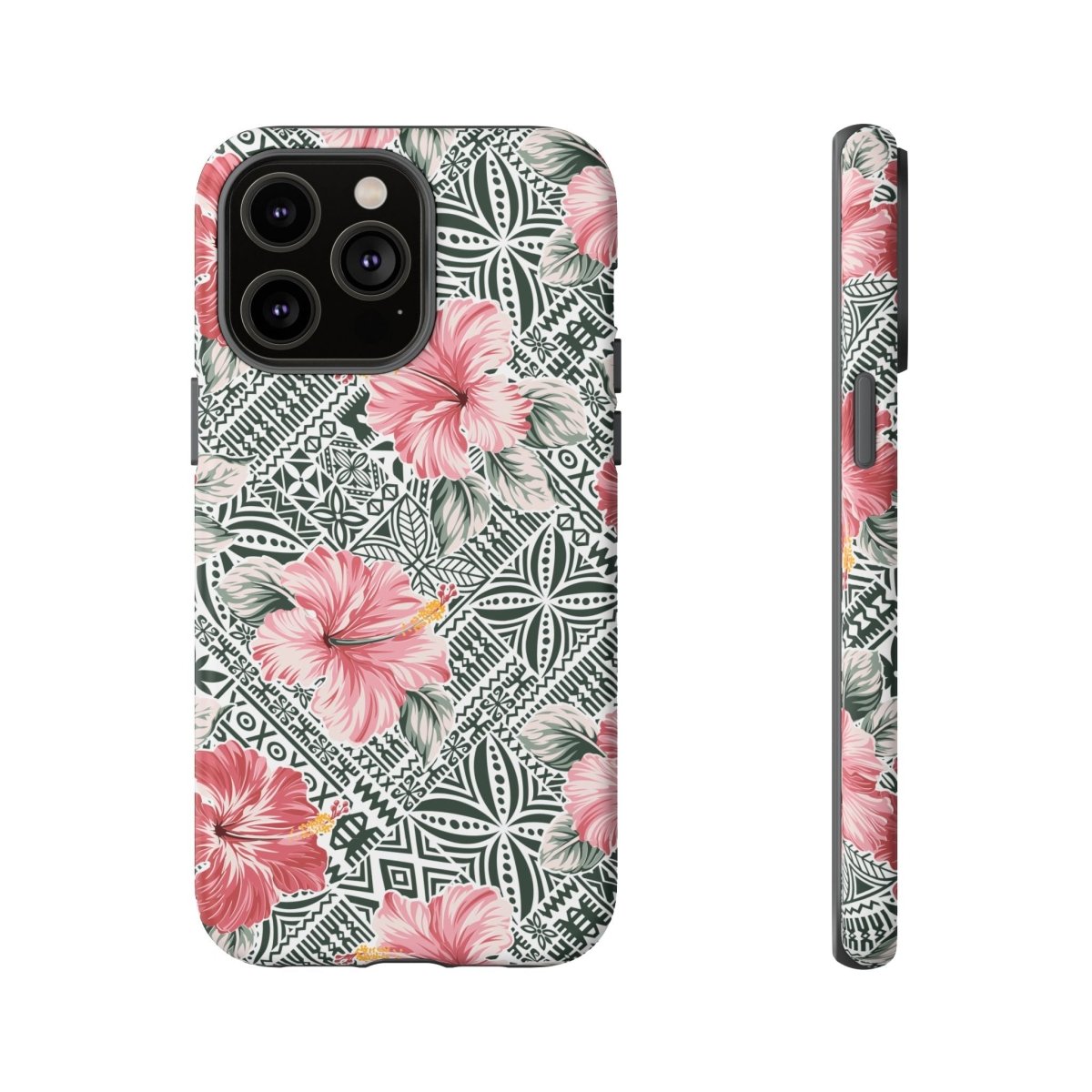 iPhone Tough Phone Case - Solosolo Blooms - AU/NZ/USA - The Koko Samoa