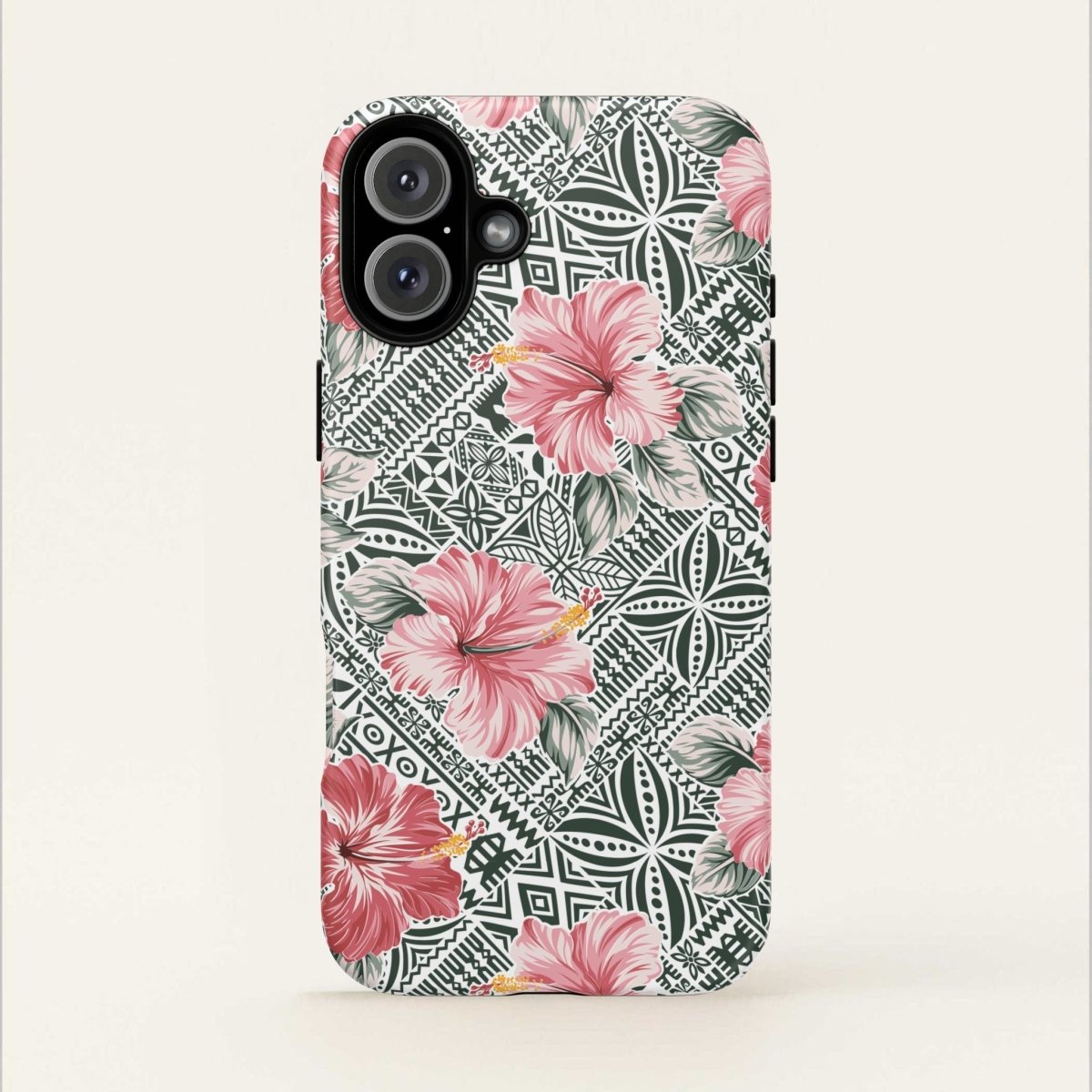 iPhone Tough Phone Case - Solosolo Blooms - AU/NZ/USA - The Koko Samoa