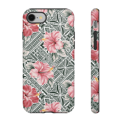 iPhone Tough Phone Case - Solosolo Blooms - AU/NZ/USA - The Koko Samoa