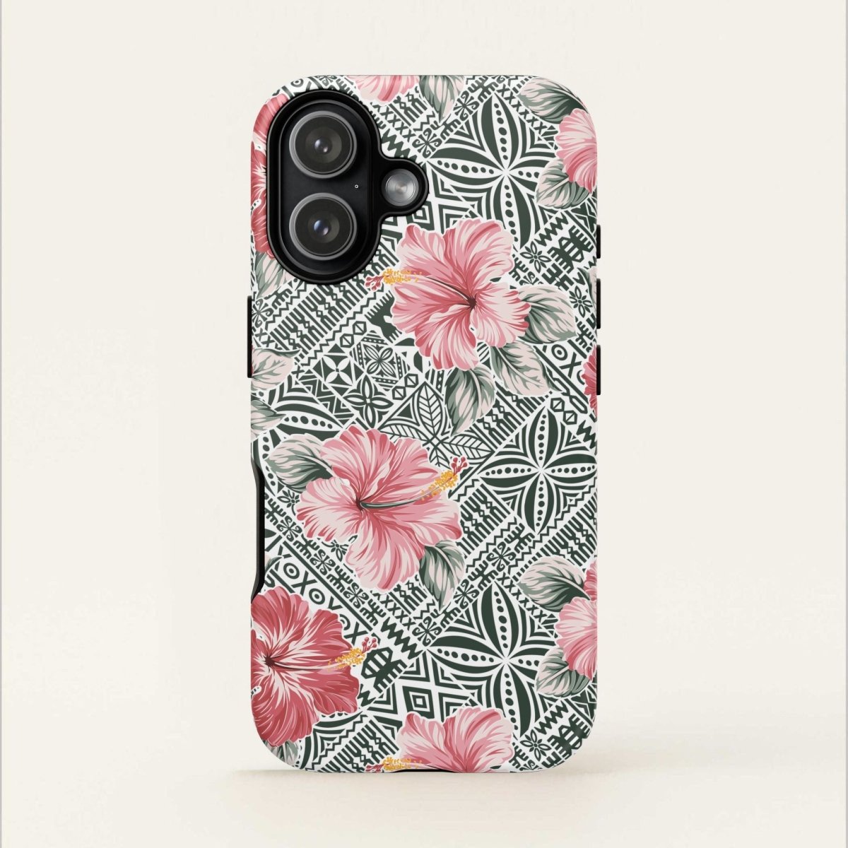 iPhone Tough Phone Case - Solosolo Blooms - AU/NZ/USA - The Koko Samoa
