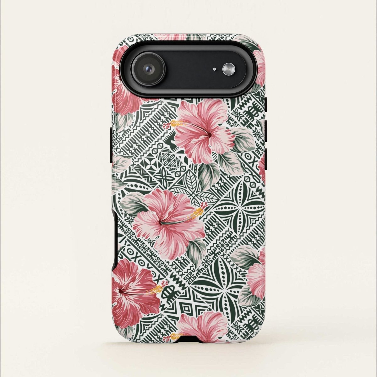 iPhone Tough Phone Case - Solosolo Blooms - AU/NZ/USA - The Koko Samoa