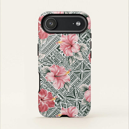 iPhone Tough Phone Case - Solosolo Blooms - AU/NZ/USA - The Koko Samoa