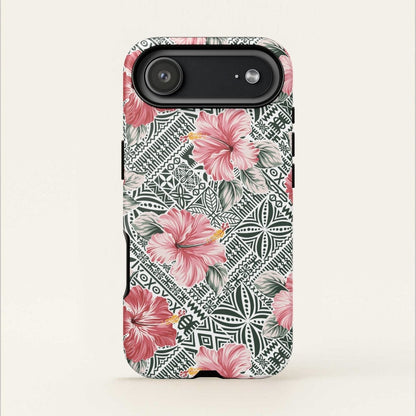 iPhone Tough Phone Case - Solosolo Blooms - AU/NZ/USA - The Koko Samoa