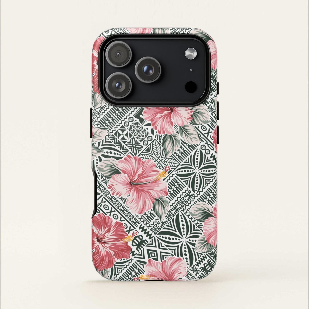 iPhone Tough Phone Case - Solosolo Blooms - AU/NZ/USA - The Koko Samoa