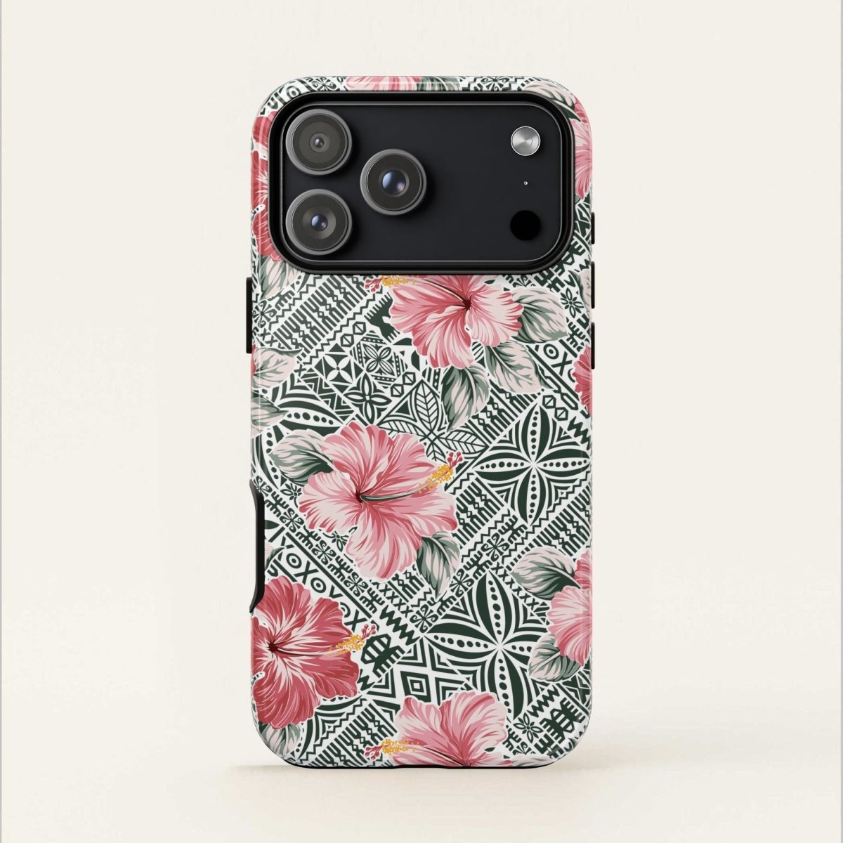 iPhone Tough Phone Case - Solosolo Blooms - AU/NZ/USA - The Koko Samoa