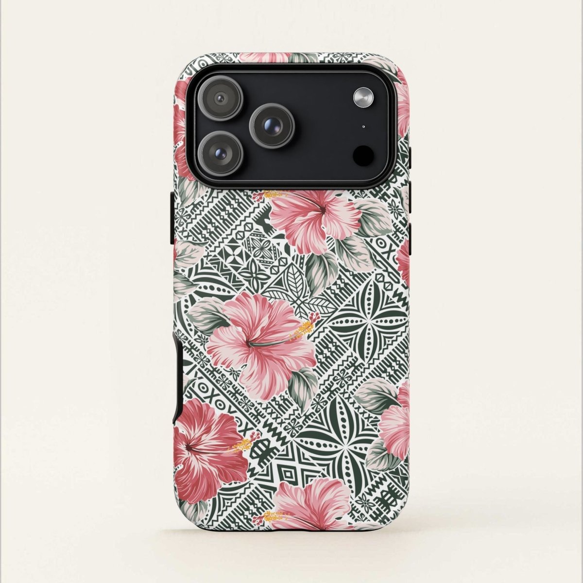 iPhone Tough Phone Case - Solosolo Blooms - AU/NZ/USA - The Koko Samoa