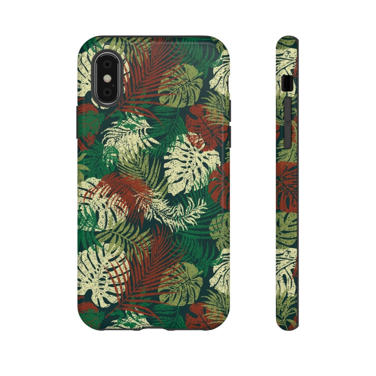 iPhone Tough Phone Case - Tafatafa Greens - AU/NZ/USA - The Koko Samoa
