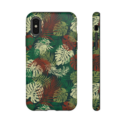 iPhone Tough Phone Case - Tafatafa Greens - AU/NZ/USA - The Koko Samoa