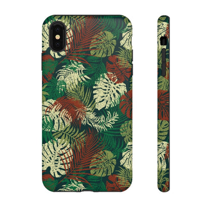 iPhone Tough Phone Case - Tafatafa Greens - AU/NZ/USA - The Koko Samoa