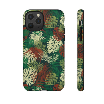 iPhone Tough Phone Case - Tafatafa Greens - AU/NZ/USA - The Koko Samoa