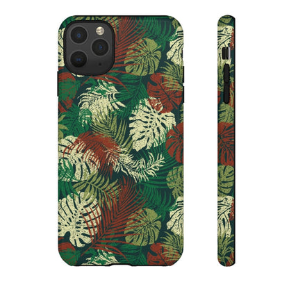 iPhone Tough Phone Case - Tafatafa Greens - AU/NZ/USA - The Koko Samoa