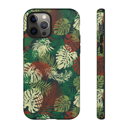 iPhone Tough Phone Case - Tafatafa Greens - AU/NZ/USA - The Koko Samoa