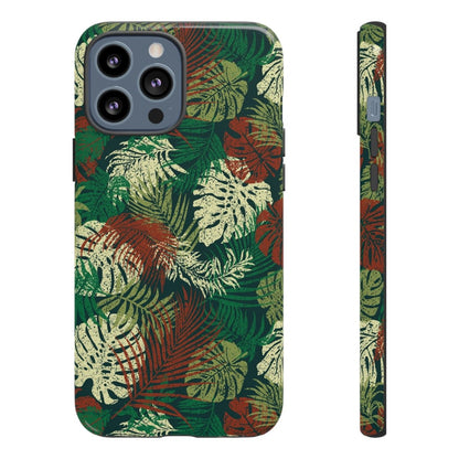 iPhone Tough Phone Case - Tafatafa Greens - AU/NZ/USA - The Koko Samoa