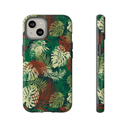 iPhone Tough Phone Case - Tafatafa Greens - AU/NZ/USA - The Koko Samoa