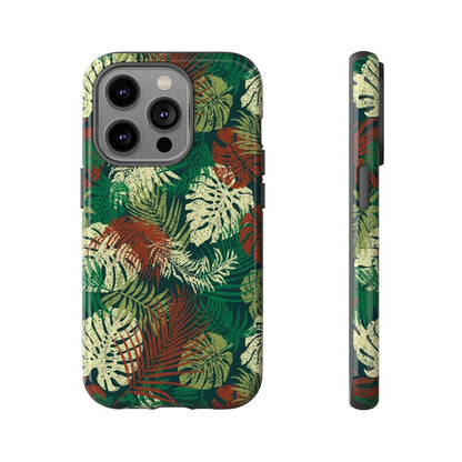 iPhone Tough Phone Case - Tafatafa Greens - AU/NZ/USA - The Koko Samoa