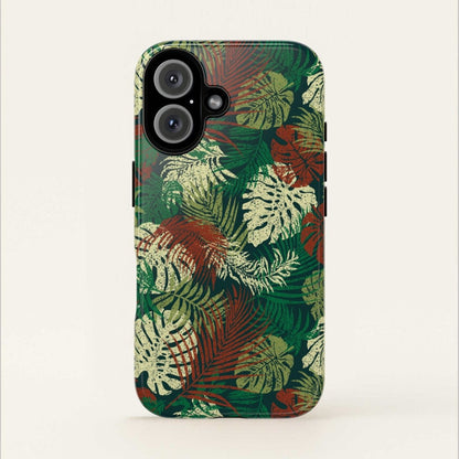 iPhone Tough Phone Case - Tafatafa Greens - AU/NZ/USA - The Koko Samoa