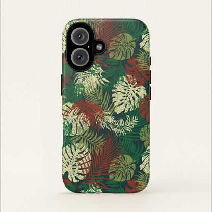 iPhone Tough Phone Case - Tafatafa Greens - AU/NZ/USA - The Koko Samoa