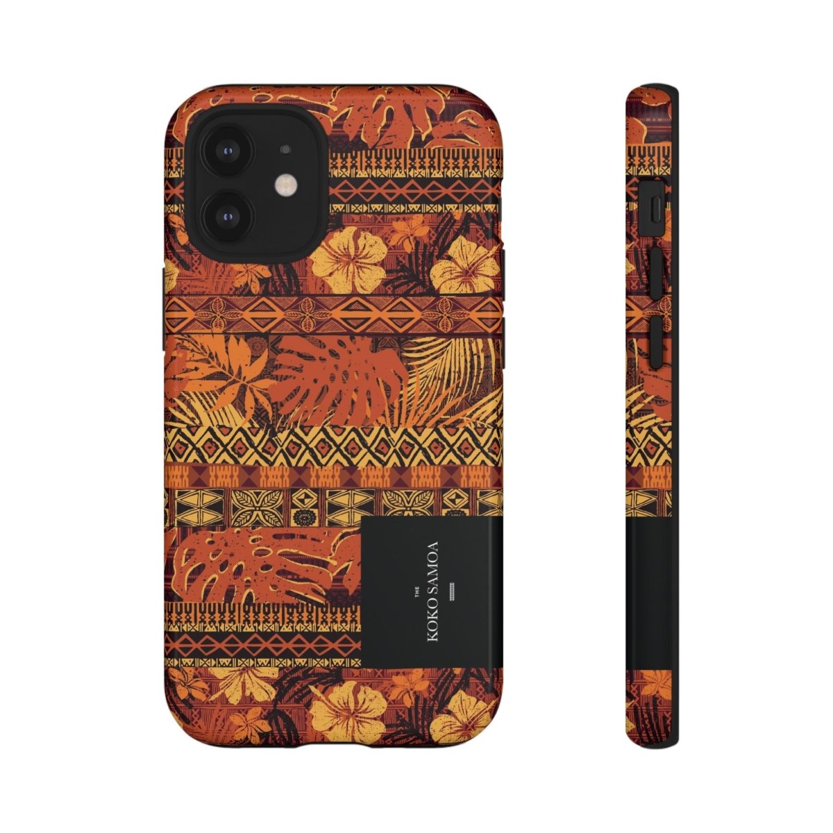 Glossy Tough Phone Case by WOYC for iPhone 17 featuring Poutasi Promise design, rugged protection for AU, NZ, and USA models.